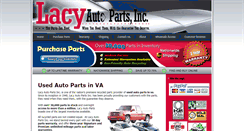 Desktop Screenshot of lacyauto.com